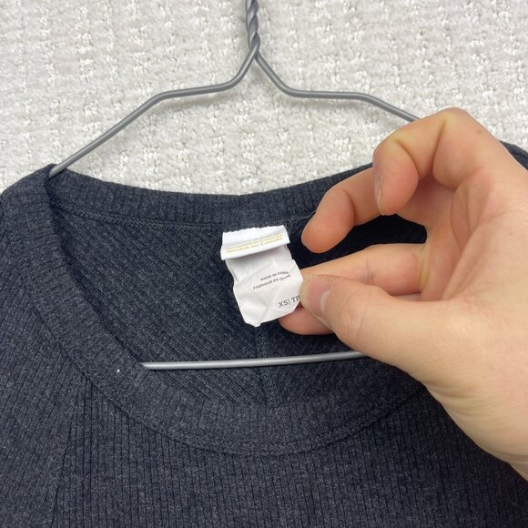 Lole Dress Fit & Flare Casual Fit Womens Sz XS Athletic Stretch Knit Grey - Picture 5 of 14